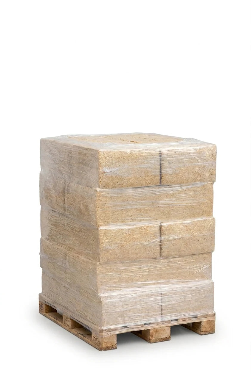 Litière Animale Copeaux de Bois ( 1 Palette - 12 balles de ≃ 18kg)