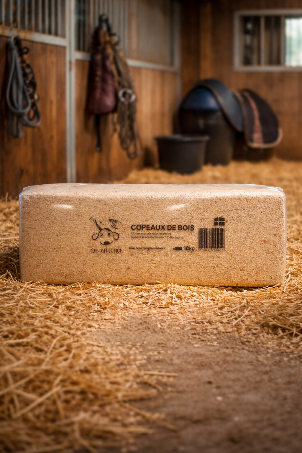 Litière Animale Copeaux de Bois 18kg